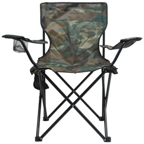 Cattara 13450 Scaun pliant de camping Bari, armat,49 x 39 x 84 cm