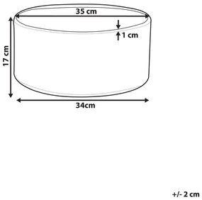 Ghiveci ⌀ 35 cm Valty (alb). 1079945