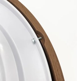 Brilagi - Plafonieră LED CARVALHO 4xE27/60W/230V, stejar cireș, Ø 57,5 cm