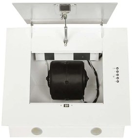 Hota Decorativa Tornado Vertikal 750 (60) LED, 1 motor Turbo, latime 60 cm, 3 viteze, absorbtie 750 m3/ora, filtru anti-grasimi aluminiu 5 straturi,