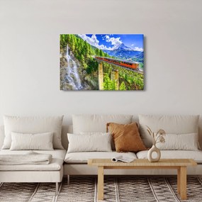 Tablou - Matterhorn, Zermatt, Valais, Elveția (90x60 cm)