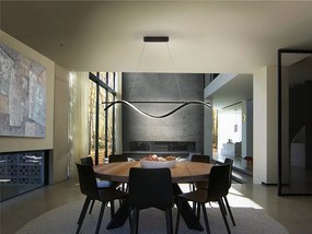 Lustra LED suspendata design modern Boa