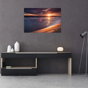 Tablou cu apus de soare (90x60 cm)