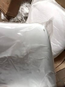 OFERTA Scaun alb BALI MARK cu picioare din fag Calitatea II