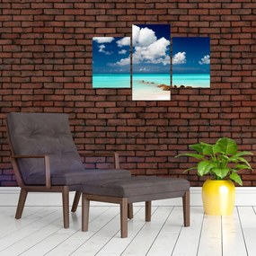 Tablou - Plaja tropică (90x60 cm)