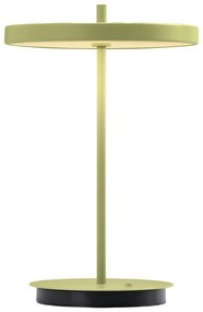 Veioză verde LED din metal cu abajur din metal (înălțime 31 cm) Asteria Move – UMAGE