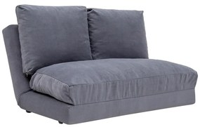 Canapea gri extensibilă 120 cm Taida – Balcab Home