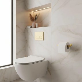 Suport hârtie igienică 109 Til Brush Gold
