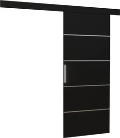 Ușă glisantă TONY – 86x1.6x205 cm – Negru