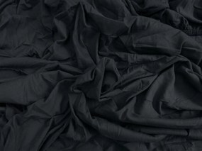 Cearsaf Jersey antracit 90 x 200 cm