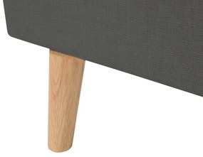 Pat pentru copii 90 cm ROME (cu somieră) (gri). Promo -39%. 1007463