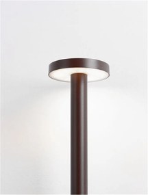 Stalp de exterior pentru terasa sau gradina, MOOD maro H-40cm