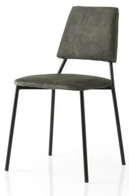Set de scaune de sufragerie Lima Anthracite andBlack, 2 buc.
