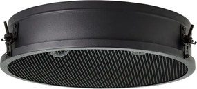 Brilliant - Plafonieră ZOIS 2xE27/28W/230V Ø 42 cm neagră