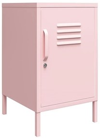 Noptieră roz-deschis din metal Cache – Novogratz