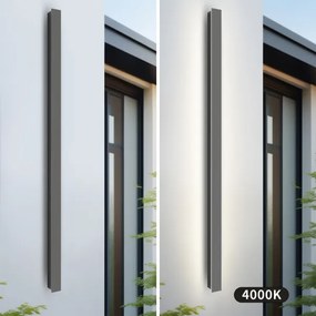 Brilagi - Aplică LED de exterior LINEAR LED/32W/230V 4000K IP65 antracit