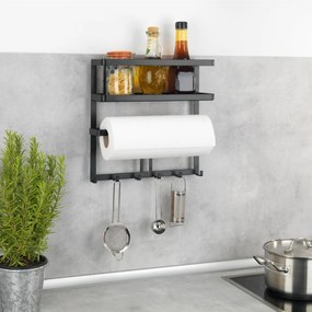 Wenko Raft multifuncțional de bucătărie cu cârligeGala, 33 x 9 x 30 cm
