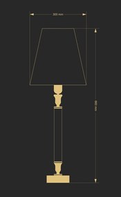 Veioza eleganta design clasic NAPOLI