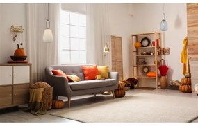 Lustră pe cablu ELIXIR 1xE27/60W/230V albă Searchlight 43581-1BK