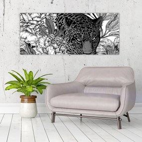 Tablou - Grădină exotică (120x50 cm)