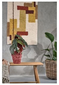 Ghiveci Villa Collection Calbe, înălțime 22,5 cm, roșu