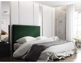 Tăblie de pat verde-închis 200x120 cm Natalia – Milo Casa