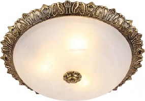 Brilagi - Plafonieră FRESCO 2xE27/40W/230V Ø 30 cm alamă