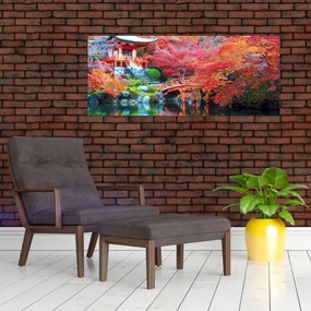 Tablou - Peisaj oriental (120x50 cm)