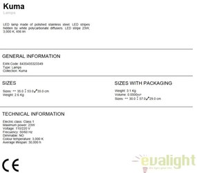 Lustra / Pendul LED design ultra-modern Kuma I SV-753108