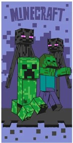 Minecraft Sketch Mobs prosop de baie, prosop de plajă 70x140cm