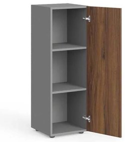Dulap mediu Manager 39,9 x 42,2 x 119,5 cm, dreapta, nuca warmia / gri