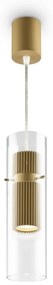 Lustra, Pendul design minimalist modern Dynamics auriu mat