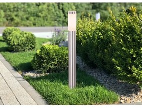 Lampă de exterior Globo 31588 BOSTON 1xE27/23W/230V IP44 80 cm crom lucios