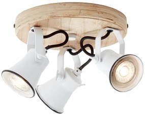 Brilliant - Spot aplicat SEED 3xGU10/5W/230V, alb/bej