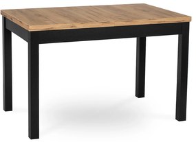JAKS Masă extensibilă Skubi 120-160 cm stejar Craft