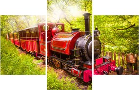 Tablou - Tren cu aburi (90x60 cm)