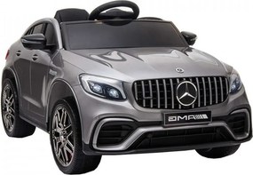 Masinuta Electrica cu acumulator pentru copii NOVOKIDS™ Mercedes GLC 63 AMG , Roti din Cauciuc EVA, 3-8 ani , usi cu deschidere , Baterie12V, 2