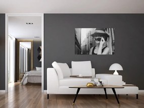 Tablou cu femeie (90x60 cm)