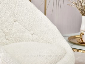 Fotoliu Lush 3 (crem + crom). 1110214