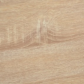 HOMCOM Căruț de servire căruță de bucătărie pe roți 2 tavane detașabile, sertar, raft stejar deschis lemn de pin alb | Aosom Romania