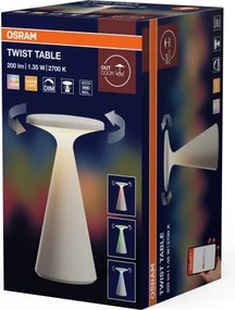 Osram - LED RGB reglabilă, reîncărcabilă, pentru exterior, lampă de masă TWIST LED/1,35W/3,7V 1800 mAh IP44