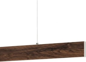 Eglo 39346 - Lustră LED pe cablu CLIMENE LED/17W/230V + LED/4,2W nuc