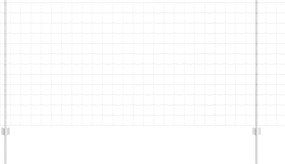 vidaXL Gard cu Stâlp Argintiu 1,2 x 10 m Oțel