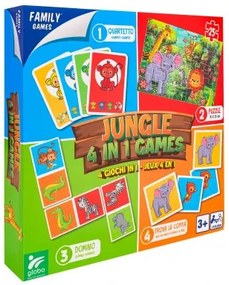JOC 4 IN 1 JUNGLA - GLOBO (GL40902)