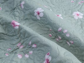Cuvertura de pat SNUVIA, verde Dimensiune: 220 x 240 cm