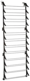 Umeraș pentru pantofi, organizator de suspendare la ușă, 183 x 63 x 20 cm