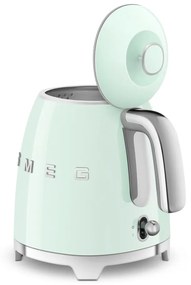 Ceainic electric verde deschis din oțel inoxidabil 800 ml Retro Style – SMEG