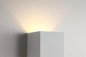 Aplica iluminat ambiental metal alb Newton Square