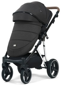 Carucior 3 in 1: Cadru usor din aluminiu, Landou confortabil, Varianta sport ergonomica, Scoica auto - CPC-66-negru