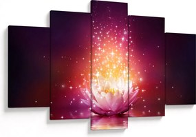 Tablou cu floare de lotus (150x105 cm)